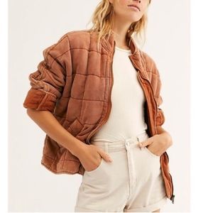 Free People Dolman Quilted Jacket